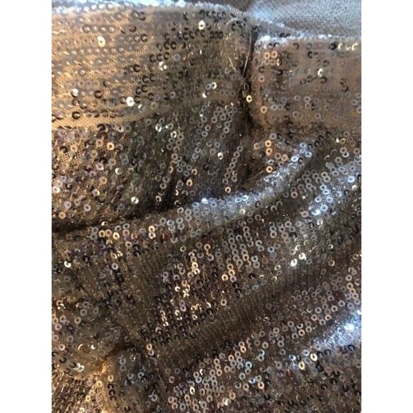 NWT $990 MERYLL ROGGE ASYMMETRIC SEQUINED TULLE MAXI SKIRT SIZE US 2 FR 34 - Picture 8 of 9